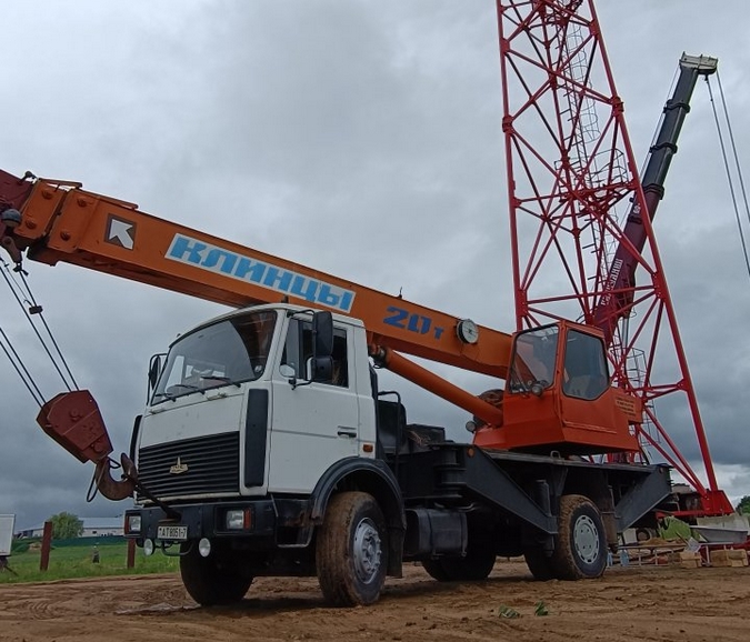 Аренда автокрана Клинцы КС-45719-5а - 20 тонн